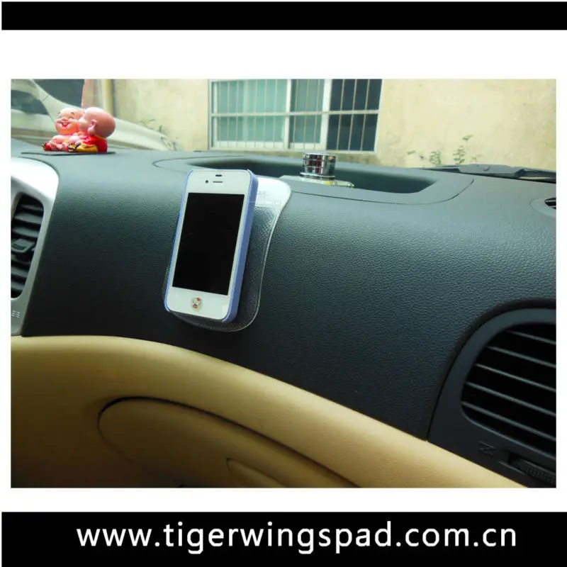 Tigerwingspad high quality dashboard custom pu gel sticky pad