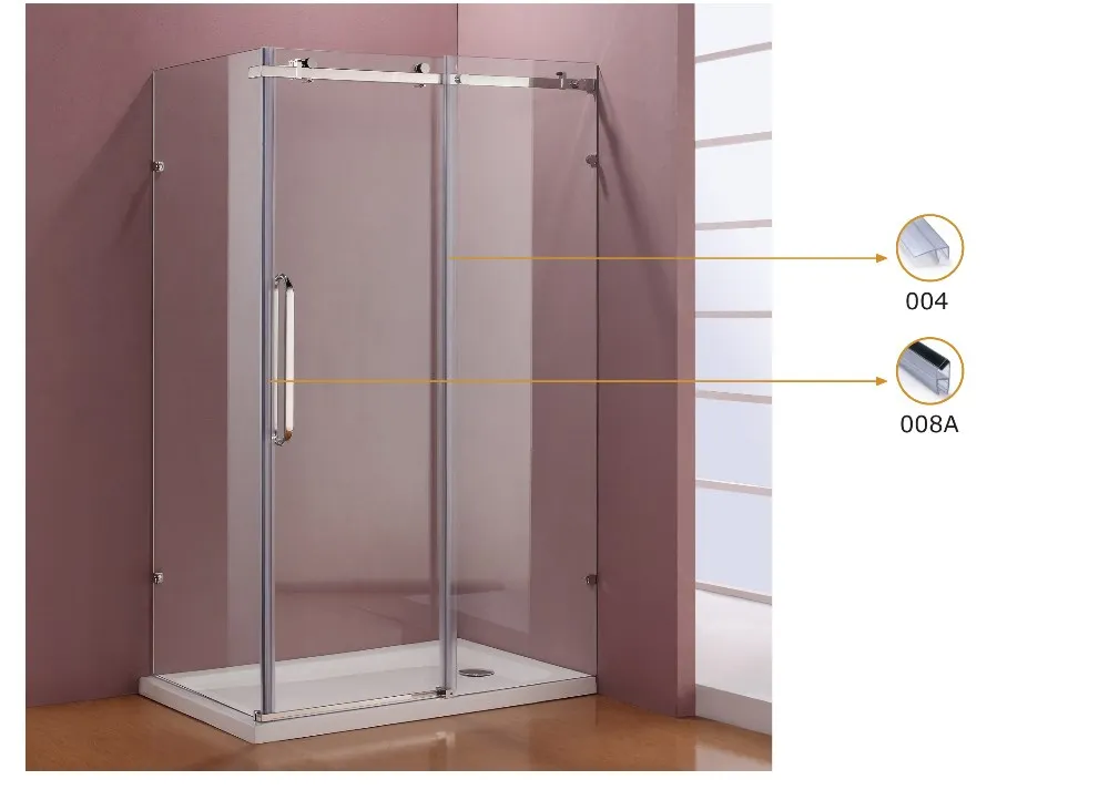 Transparent Polycarbonate Seal Strip Shower Door Buy Strong