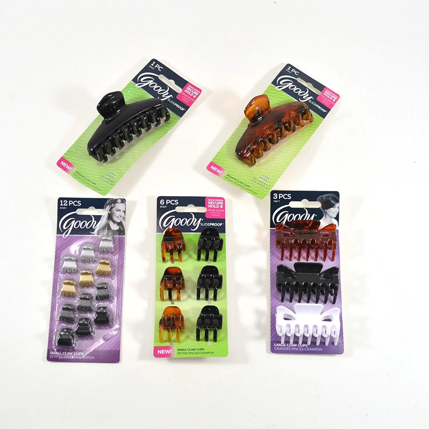 goody large hair clips