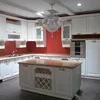Latest laminate wooden PVC kitchen cabinet wooden door funiture china