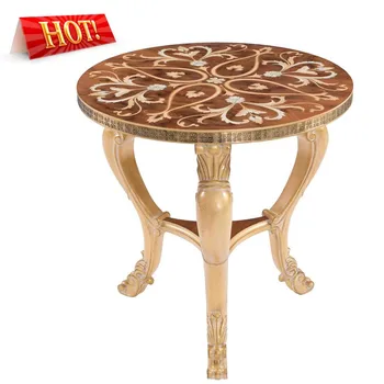 Amf6008 French Style Living Room Gold Silver Leaf Vintage Side Table Product On Amf6008 French Style Living Room Gold Silver Leaf Vintage Side Table Product On
