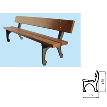 Alibaba Express Public Outdoor Cast Iron Frame Garden Bench Legs