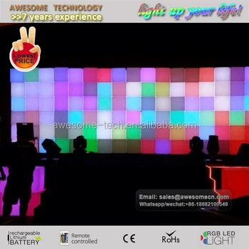Colored Cube Light Color Changing Decorative Led Background Wall Buy Led Cube Light Led Lighting Indoor Wall Light Beam Led Wall Product On