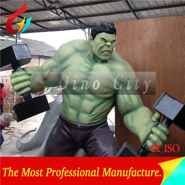 Quality Resin Fiberglass High Realistic Big Hulk Statue Buy Big Hulk