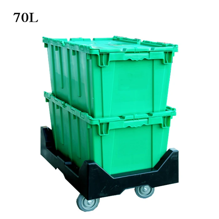 Logistics and Warehouse No Foldable 600X400mm Plastic Moving Boxes - China Plastic  Moving Box, Nestable Container