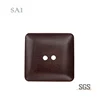 Wood Square Buttons 2 Holes Style: 120149WD