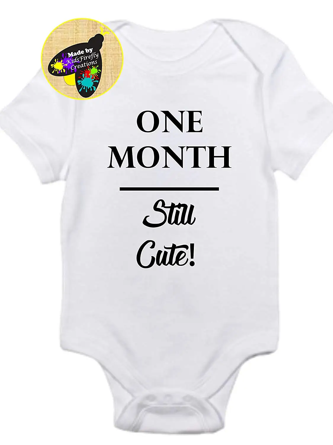Baby Monthly milestones onesie bodysuit so adorable!
