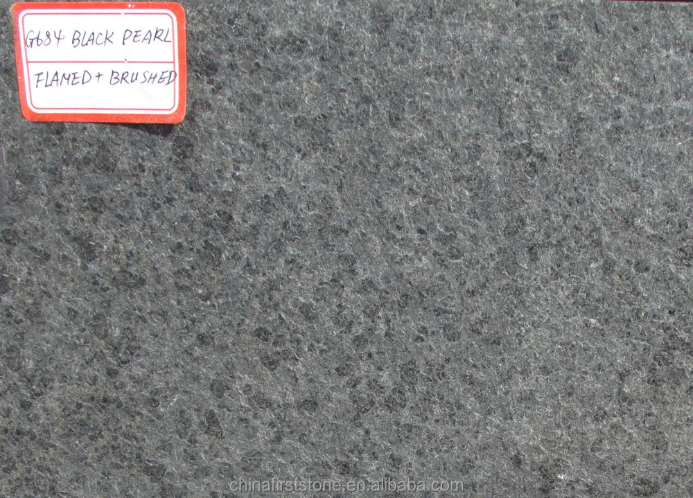 Flamed And Brushed Finish 2cm Thick 50x50 60x60 Black Pearl G684 Flamed And Brushed Finish 2cm Thick 50x50 60x60 Black Pearl G684 Price Granite Floor Tile