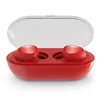 Stereo Bluetooth Earbuds with Portable Charger. Wireless Headphones, Smallest Cordless Hands-free Mini Earphones Headset