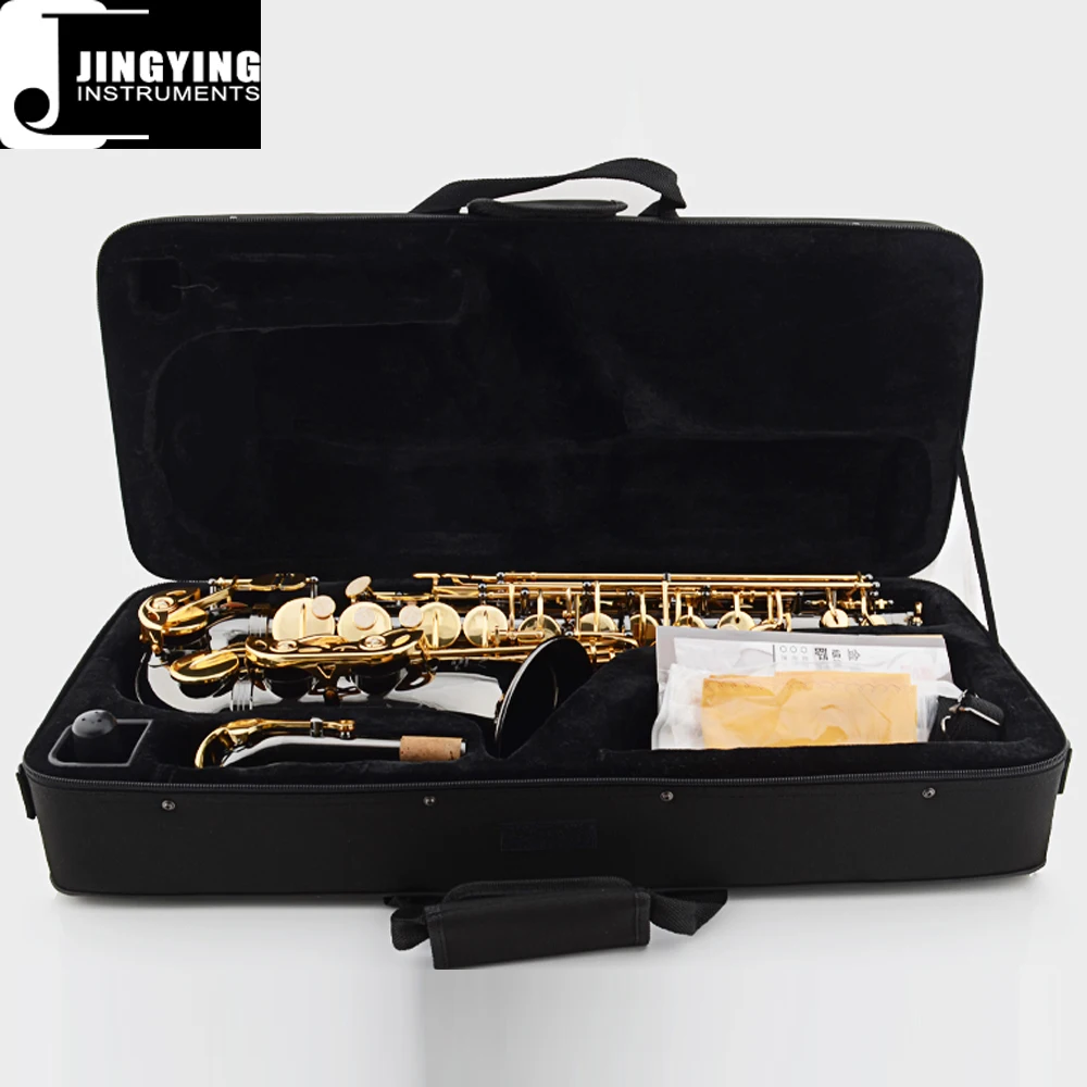 Jyase100c Eb Key Black Nickel Gold Key Alto Saxophone Buy Saxophone