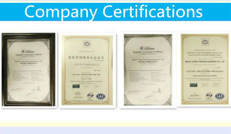 company certifications_
