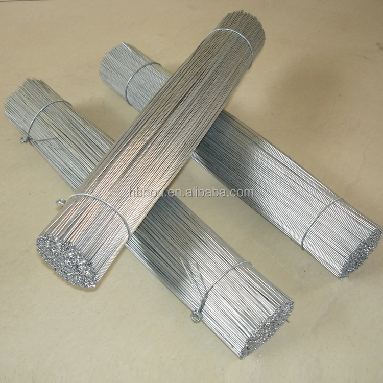 High Tensile Strength Low Carbon Steel Straight Galvanized Cut Wire