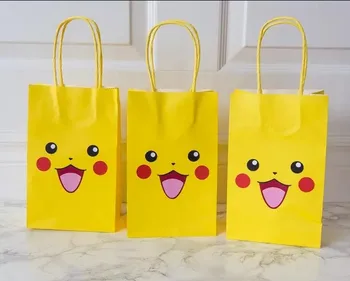 Pokemon Inspired Favor Party Paper Loot Bags For Birthday And Pokemon ...