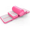 China factory wholesale high quality pink/mint green mini inflatable air tumble track gymnastics mat