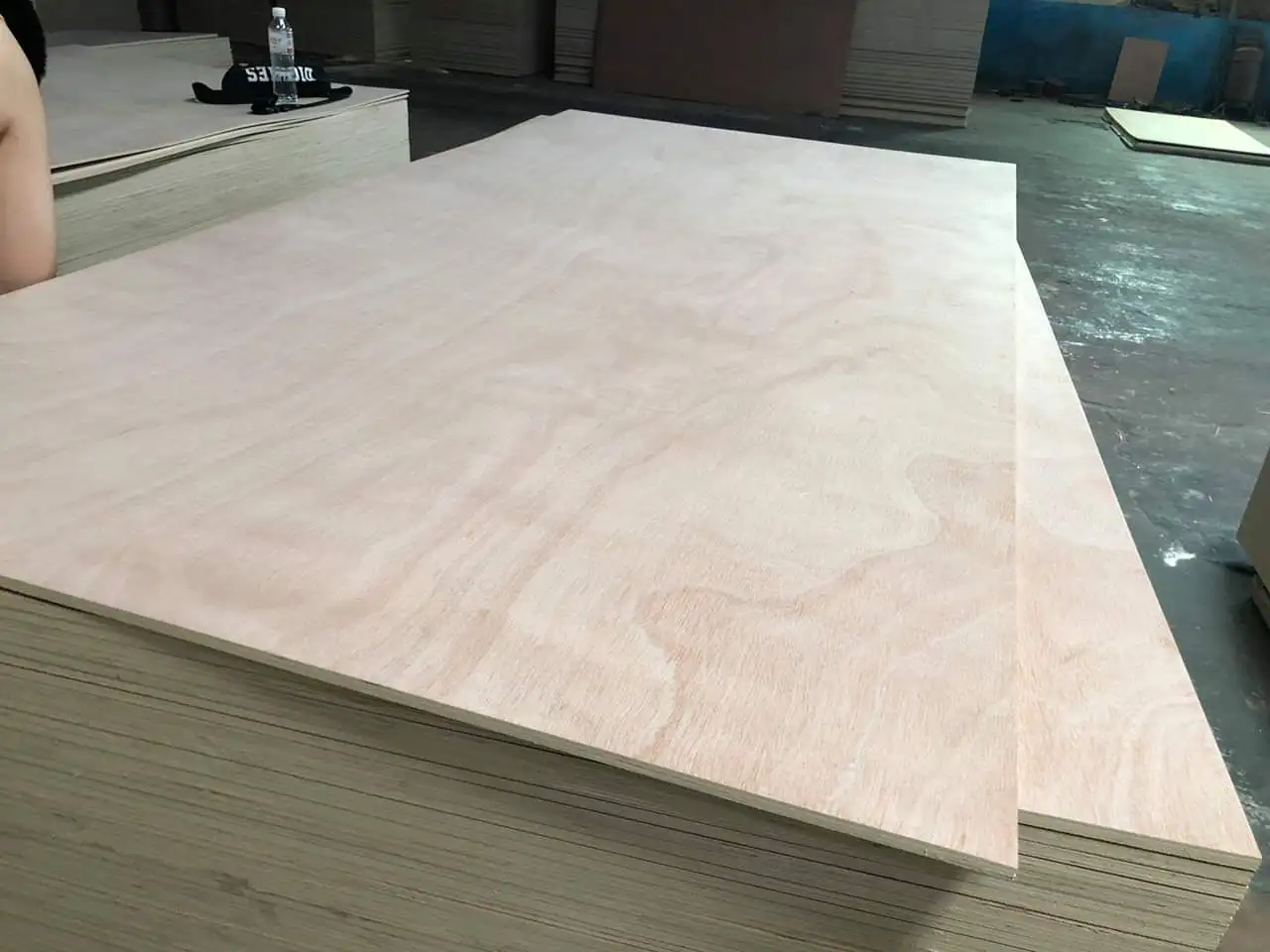 1220x2440x18mm Poplar Plywood For Furniture,Decorative And Packing