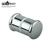 Steam Bath Tempered Glass Door Accessories Plastic Push Knob Handle