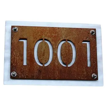 Laser Cut Metal Signs >> Laser Cut Outdoor Rusted Metal Signs House Number Buy Outdoor Laser Cut Metal Signs >> Laser Cut Outdoor Rusted Metal Signs House Number Buy Outdoor
