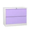 Anti-tilt Steel File Cupboard Storage Metal Office Document Cabinet Pine 2 Drawer Lockable Filing Cabinet