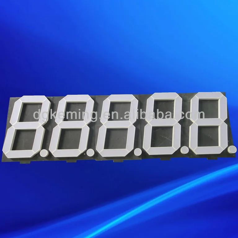 Ali express KEM 12 inch 7 segment led display for gas petrol station
