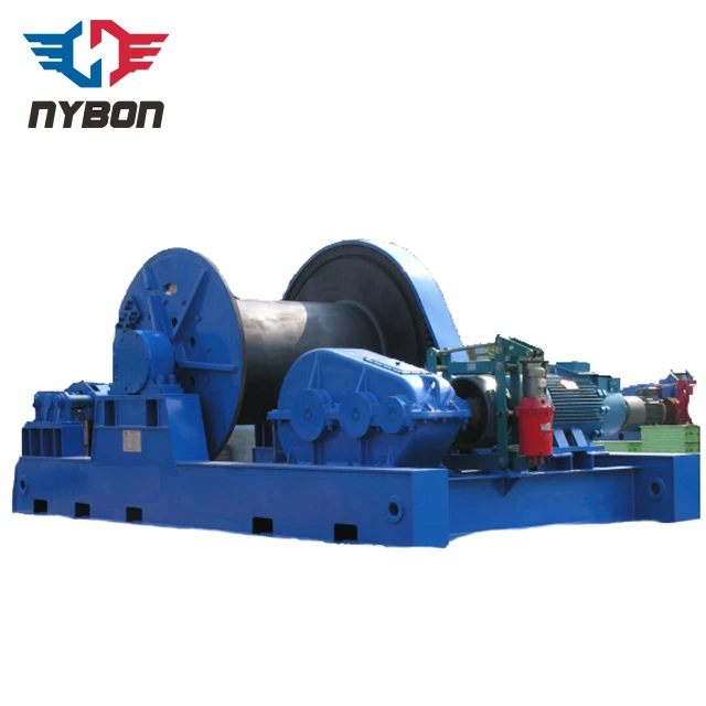 Electric Winch With Pulley Block For Pulling 300ton Boat Buy Electric