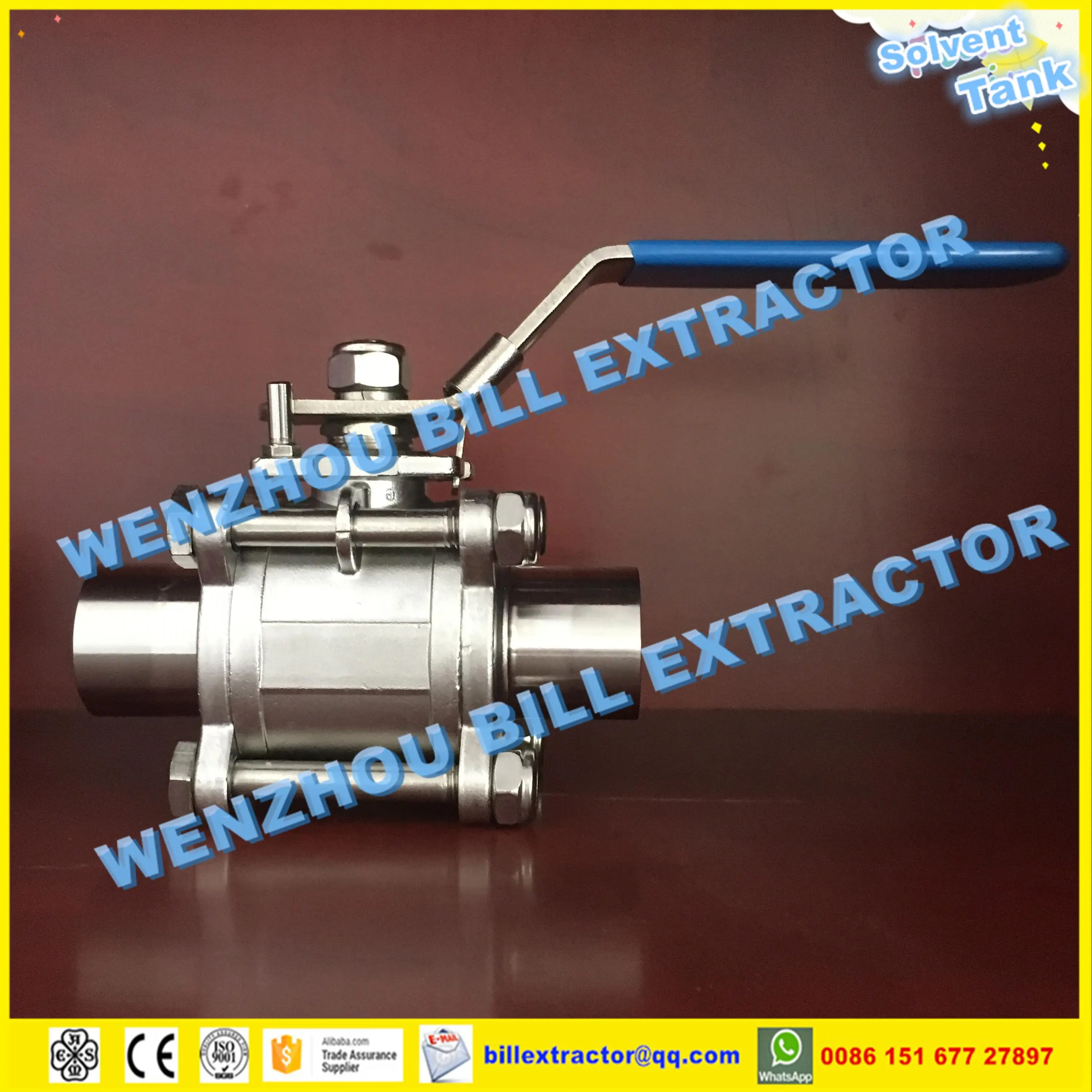 Stainless Steel Ss316 Swagelok Type Ball Valve With Ptfe Gasket Bspt Npt Black Handle Buy