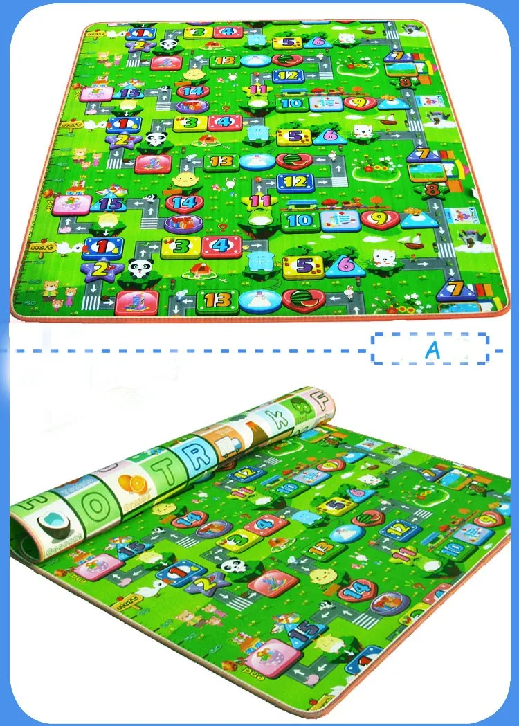 Large Playing Mat Safety Baby Toy Kids Play Mat Cheap Baby Play Mats