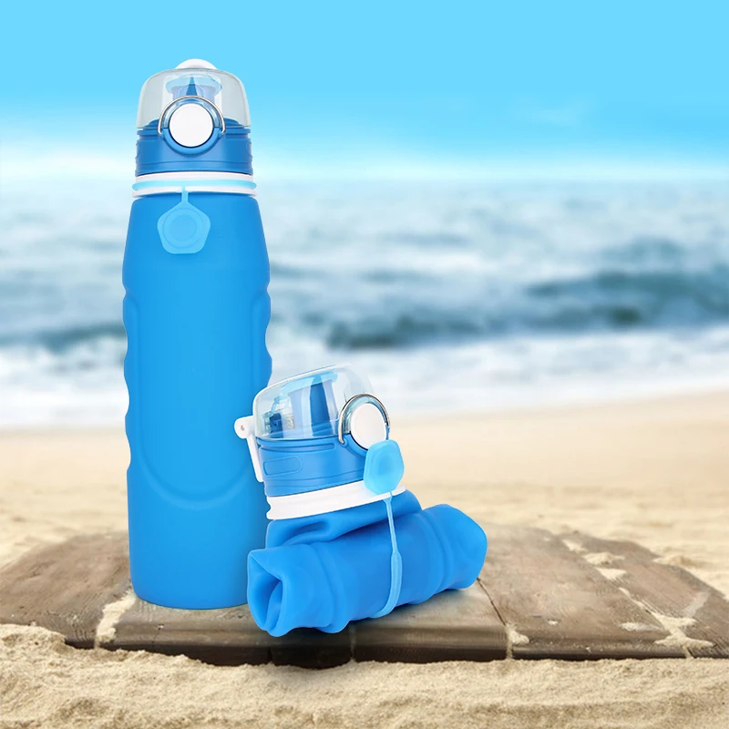 S5 plus 1L medical grade silicone collapsible water bottle. 