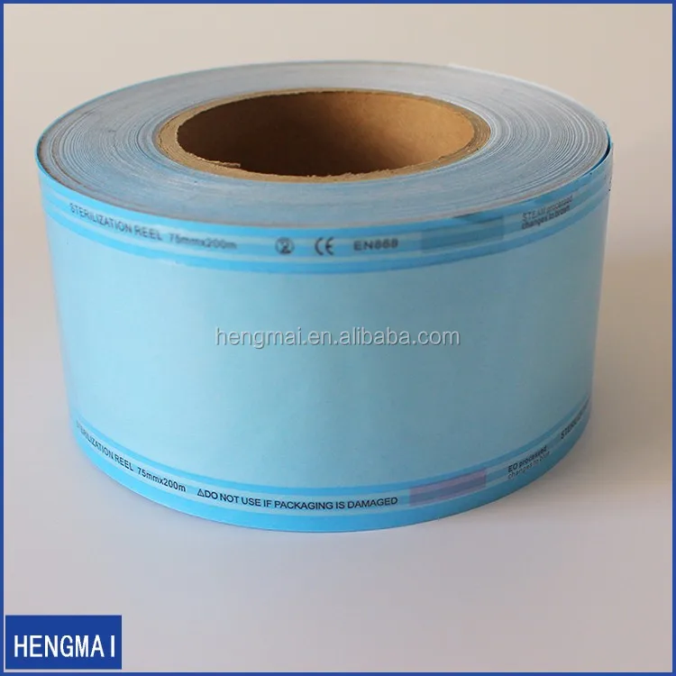 Disposable Autoclave Sterilization Roll For Surgical/dental/medical