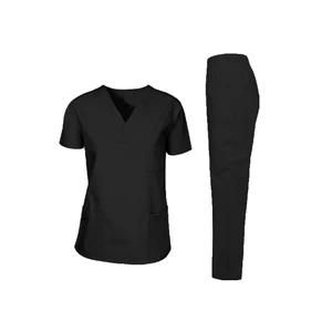 V-Neck Hospital Nurse Wholesale Medical Uniforms V-Neck Hospital Nurse Wholesale Medical Uniforms