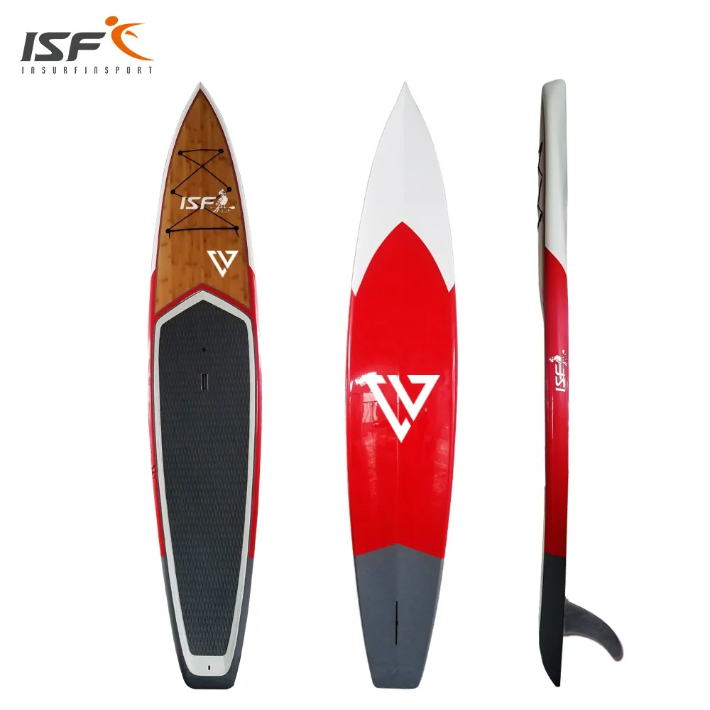 Cheap Painting Sup Board Eps Foam Epoxy Bamboo Sup Stand Up Paddle