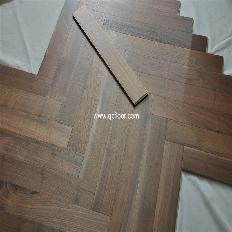Walnut Engineered Herringbone Wood Flooring Herringbone Parquet