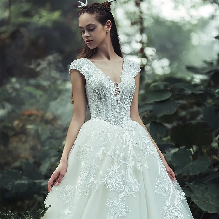 Vietnam Wedding Dress Cheap Wedding Dresses Made In China V Neck