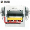 Short cycle hydraulic mdf board laminating hot press/ hdf laminate flooring making machine