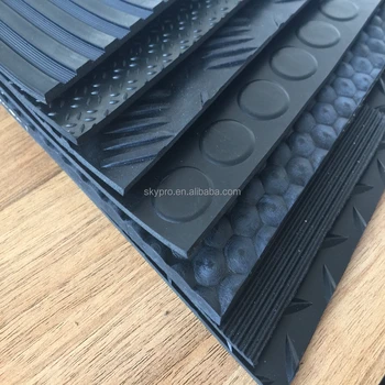 Insertion Rubber Table Fine Strip Anti Static Rubber Sheet Floor