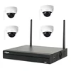 Dahua 3MP Dome camera Wi-Fi Kit: 4channel Wifi NVR2104HS-W-4KS2 & 4 pcs 3MP WIFI outdoor camera IPC-HDBW1320E-W