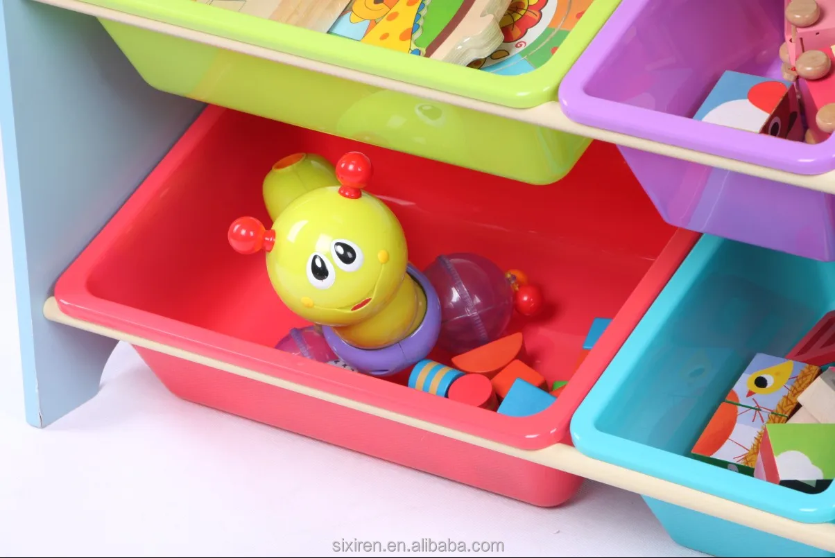 plastic toy shelf