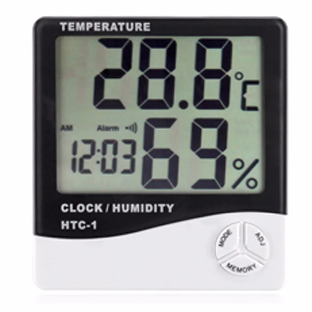 Professionele Indoor Industriële Hygrometer Digitale Kamer Thermometer & Hygrometer Htc-2