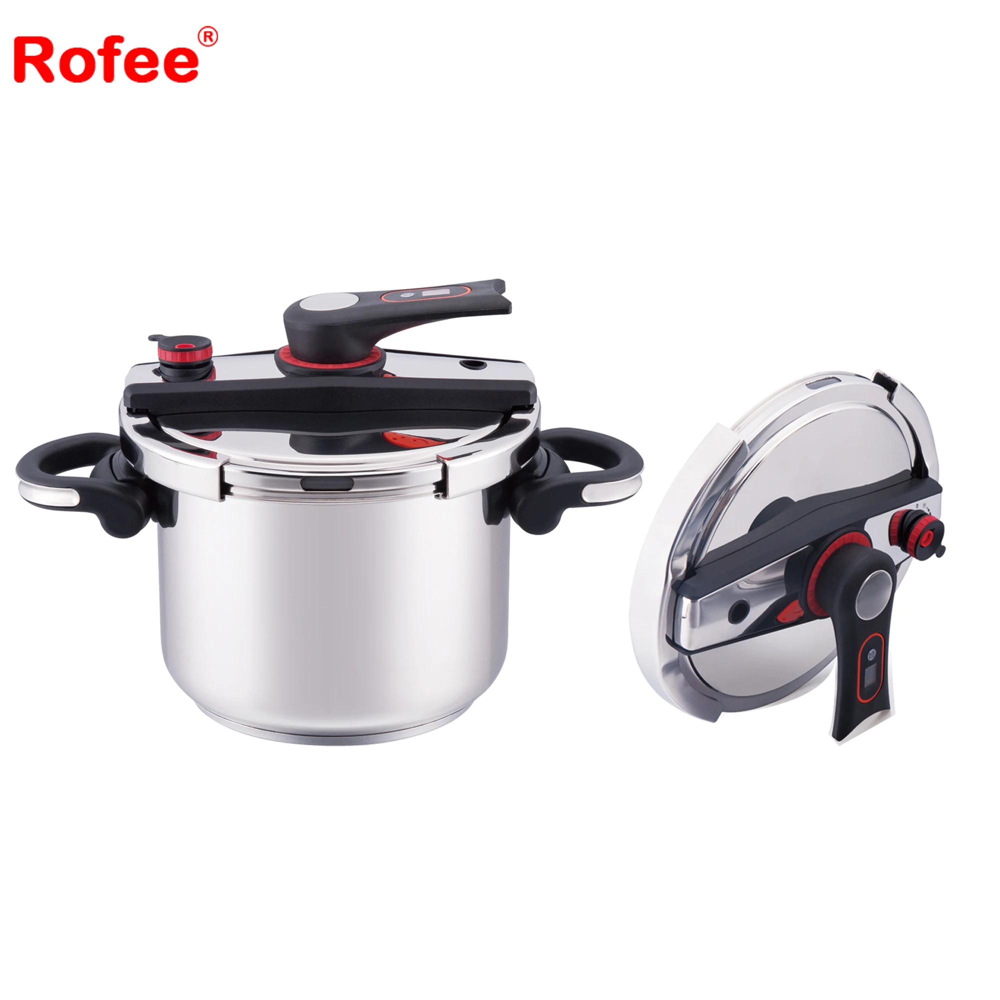 Aluminum Low Pressure Cooker With Nonstick Marble Coating - Buy