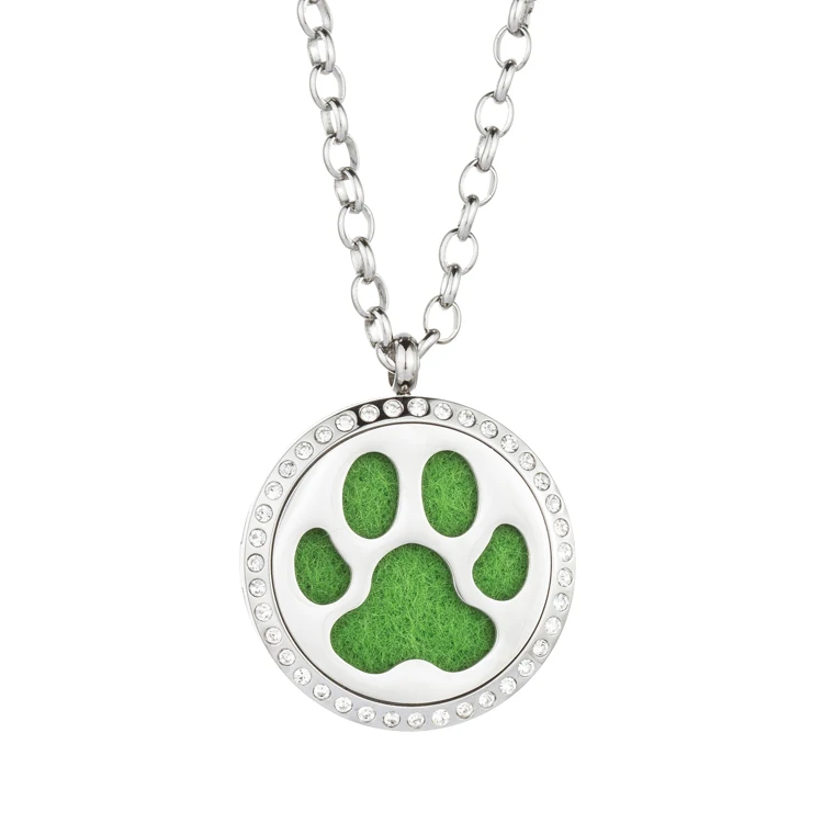 Jenia Hund Pfote Edelstahl Aromatherapie Ätherisches Öl Diffusor