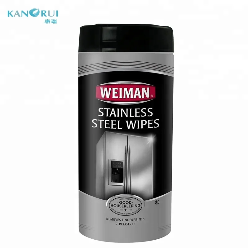 Stainless Steel Cleaning Wipes Removes Fingerprints Residue Stainless Steel Cleaning Wipes