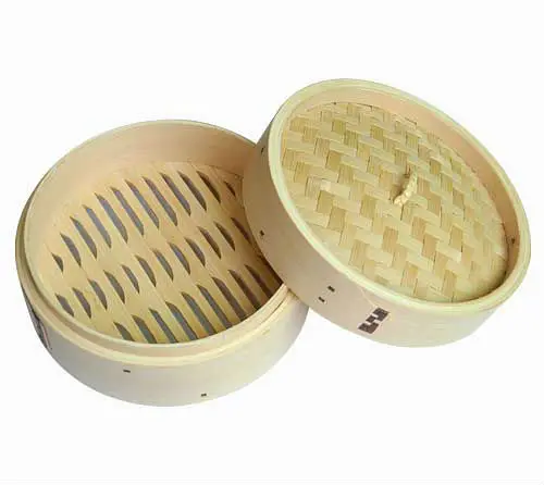 hot sale bamboo steamer basket for dim-sums