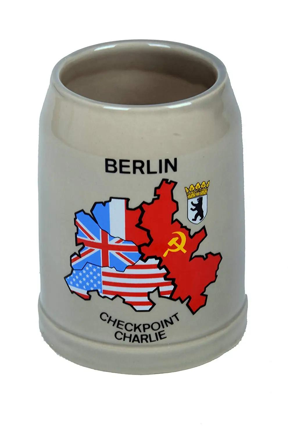 Deutschland German Pewter Coat of Arms Beer Mug 0.3l Beer Steins By King