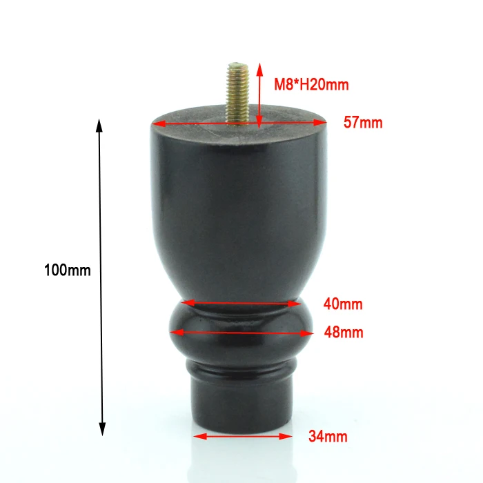 Veitop Welltop Hot Sale Natural Wooden Screw Sofa Legs Vt03.070 Buy