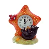 Funny Whimsical Sea Otter & Starfish Resin Alarm Clock