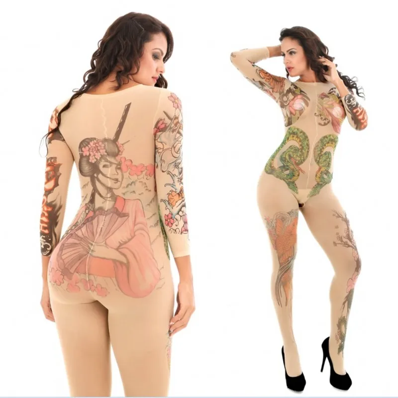 nylon bodysuit long sleeve