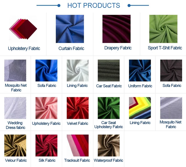 types of cloth materials with pictures garment material suppliers