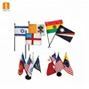 Custom polyester mini desk flag small world flags