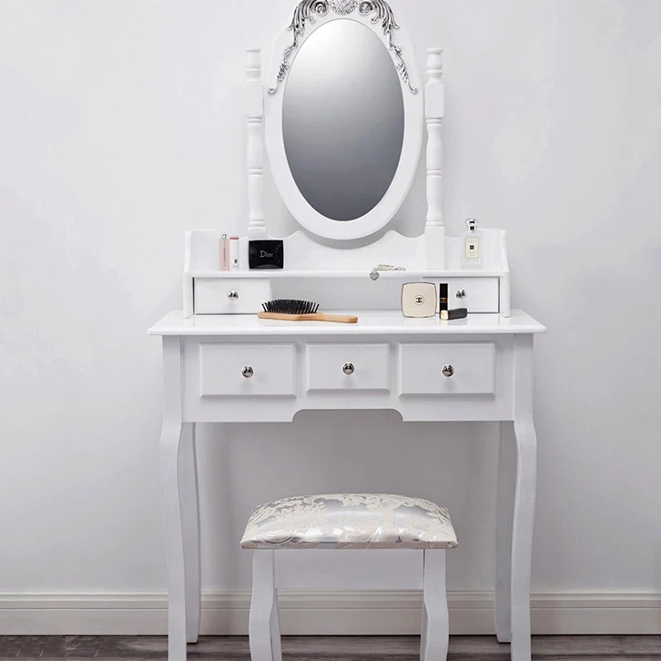 Antique White Bedroom Wooden Furniture Dressing Table Antique White Bedroom Wooden Furniture