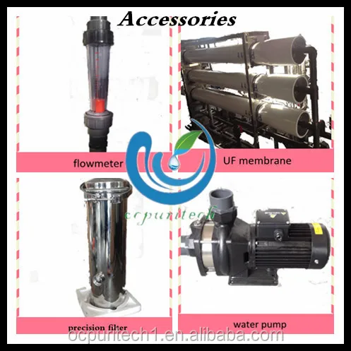 Industrial manual valves sand filter and carbon filter pretreatment