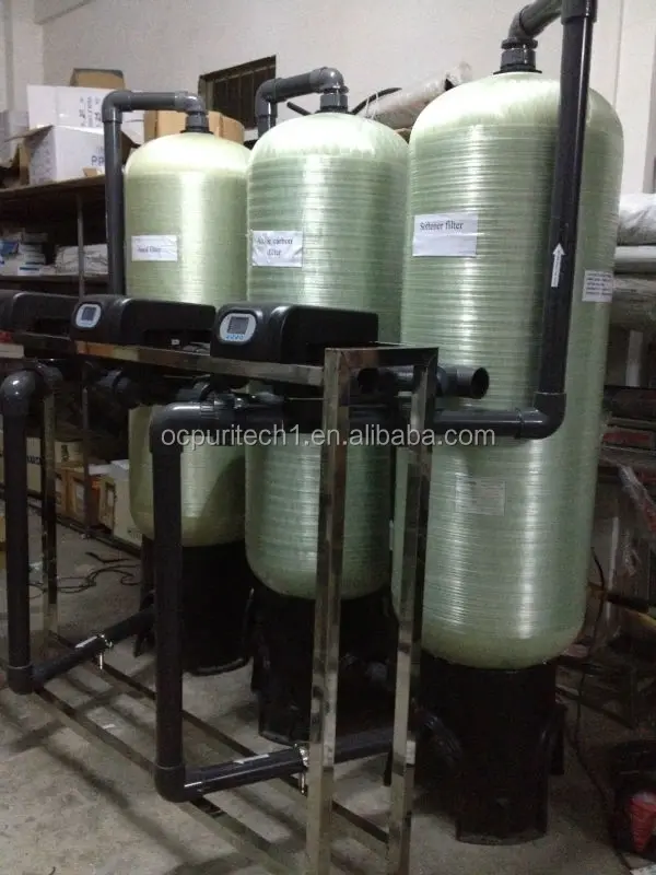 activated Sand carbon filter tank